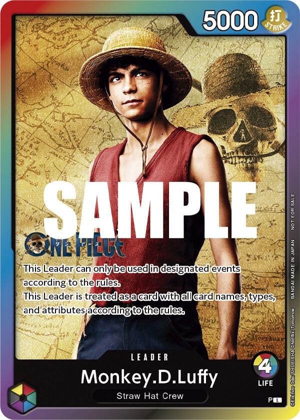 Monkey.D.Luffy (Leader Pack - Live Action) (Sealed Battle 2023 Vol. 1) [One Piece Promotion Cards] | Jack's On Queen