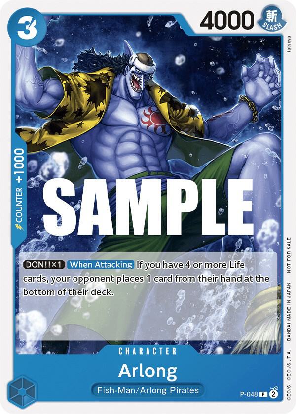 Arlong (Sealed Battle Kit Vol. 1) (P-048) [One Piece Promotion Cards] | Jack's On Queen
