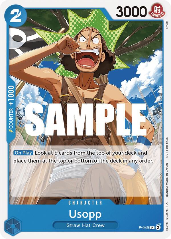 Usopp (Sealed Battle Kit Vol. 1) (P-049) [One Piece Promotion Cards] | Jack's On Queen