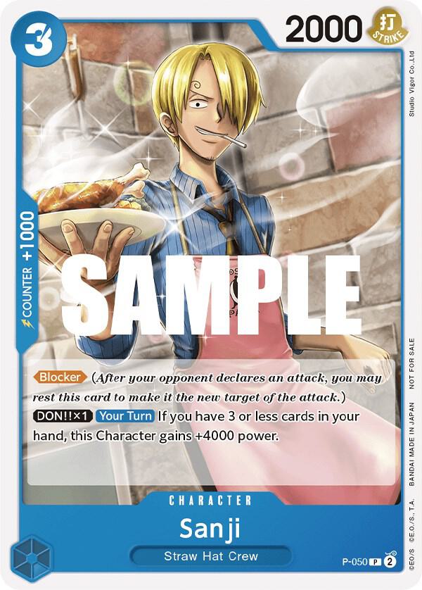 Sanji (Sealed Battle Kit Vol. 1) (P-050) [One Piece Promotion Cards] | Jack's On Queen