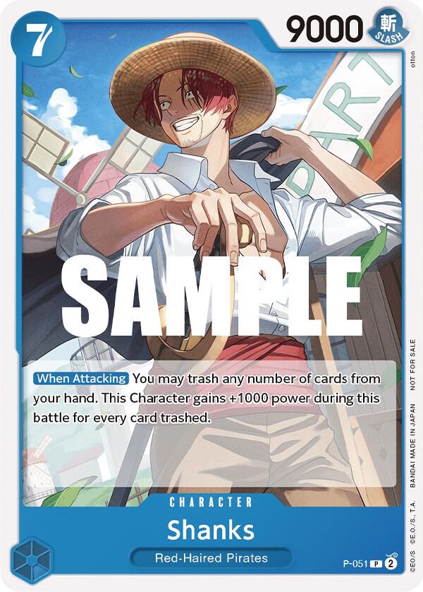 Shanks (Sealed Battle Kit Vol. 1) (P-051) [One Piece Promotion Cards] | Jack's On Queen
