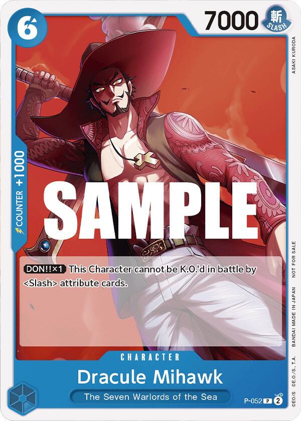 Dracule Mihawk (Sealed Battle Kit Vol. 1) (P-052) [One Piece Promotion Cards] | Jack's On Queen
