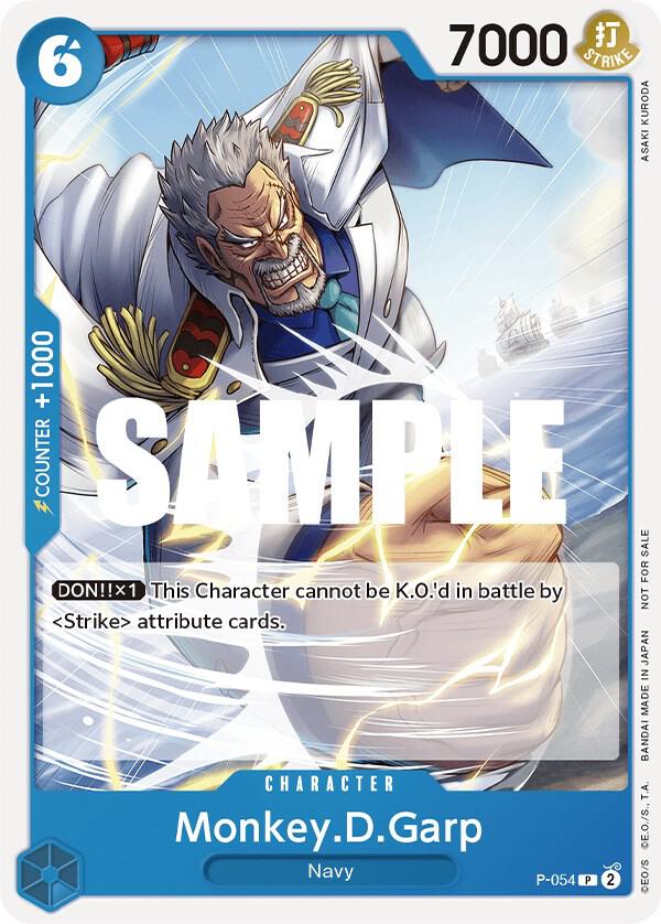 Monkey.D.Garp (Sealed Battle Kit Vol. 1) (P-054) [One Piece Promotion Cards] | Jack's On Queen