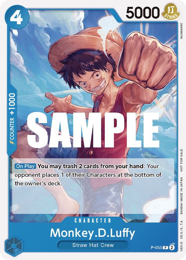 Monkey.D.Luffy (055) (Sealed Battle Kit Vol. 1) (P-055) [One Piece Promotion Cards] | Jack's On Queen