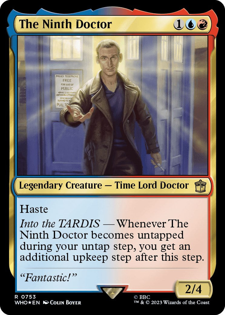 The Ninth Doctor (Surge Foil) [Doctor Who] | Jack's On Queen