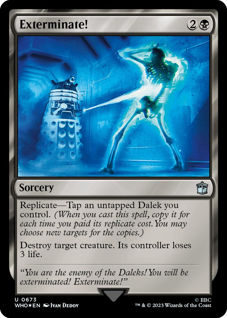 Exterminate! (Surge Foil) [Doctor Who] | Jack's On Queen