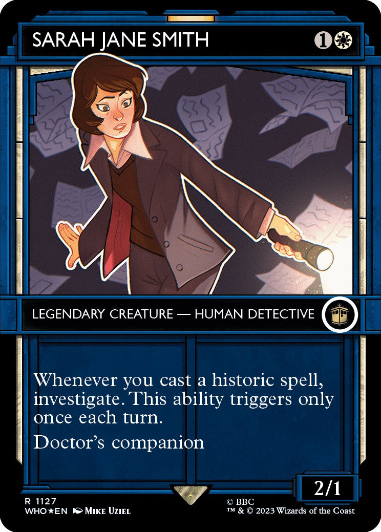 Sarah Jane Smith (Showcase) (Surge Foil) [Doctor Who] | Jack's On Queen