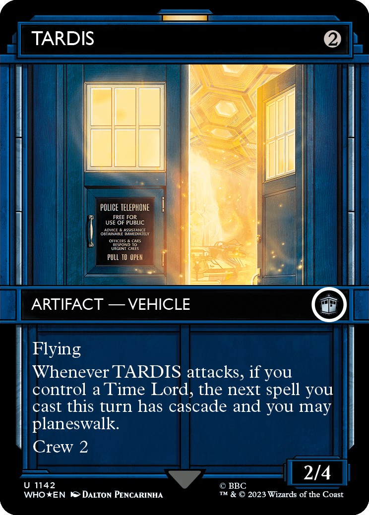 TARDIS (Showcase) (Surge Foil) [Doctor Who] | Jack's On Queen