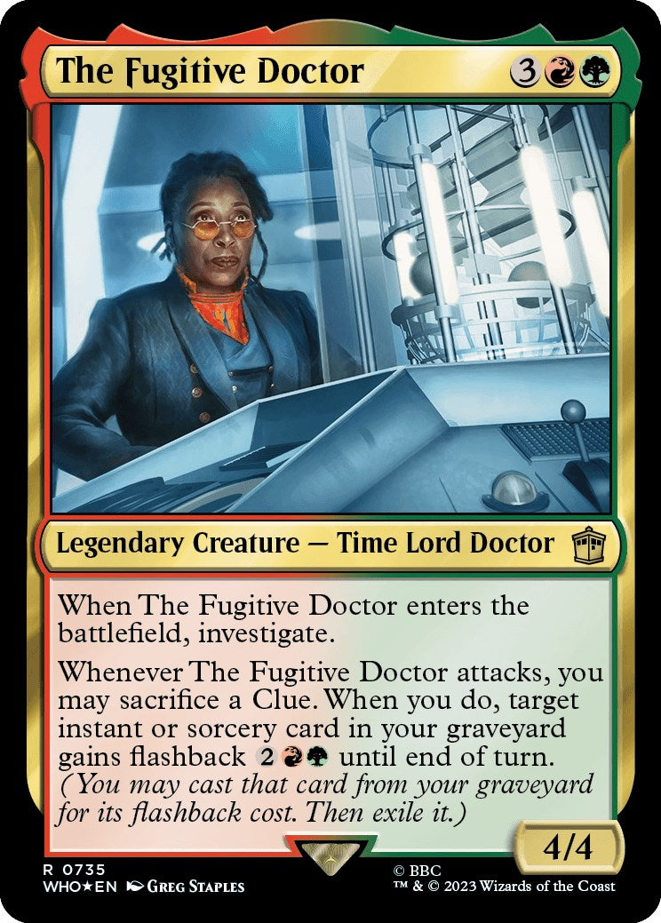 The Fugitive Doctor (Surge Foil) [Doctor Who] | Jack's On Queen