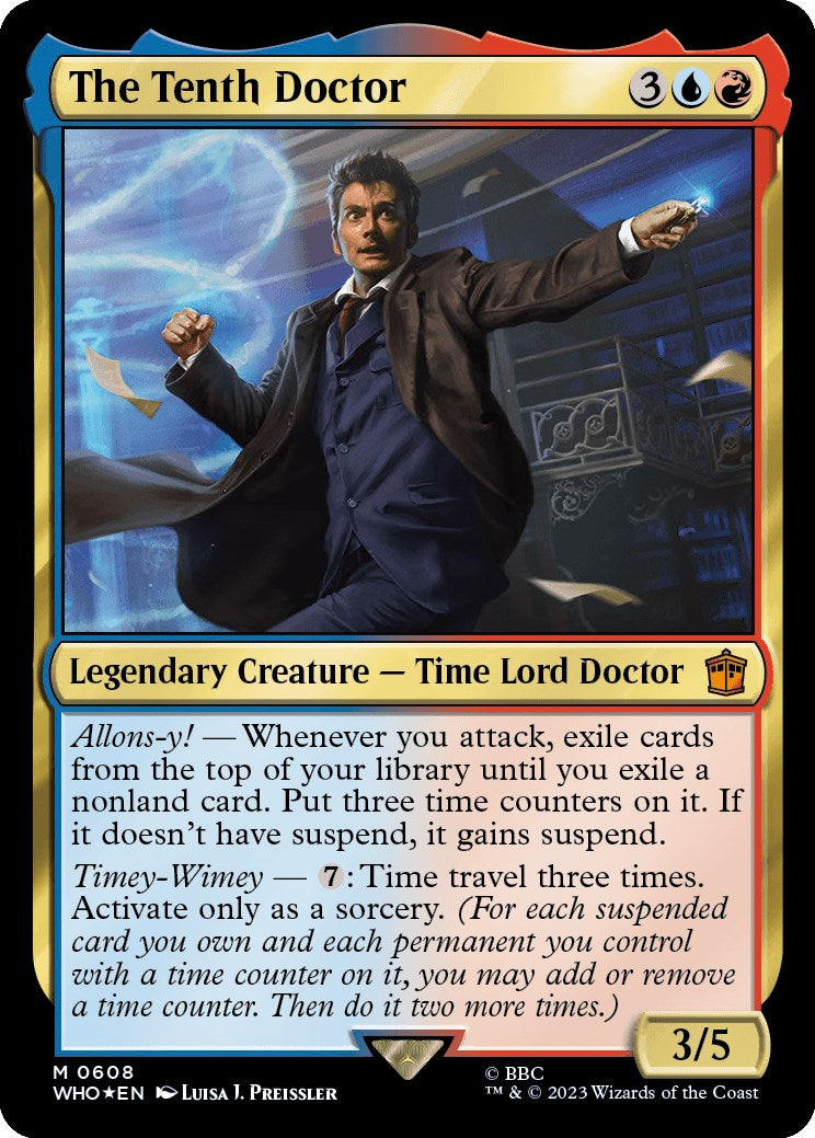 The Tenth Doctor (Surge Foil) [Doctor Who] | Jack's On Queen