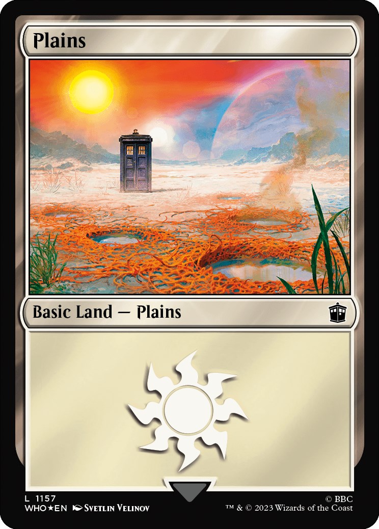Plains (1157) (Surge Foil) [Doctor Who] | Jack's On Queen