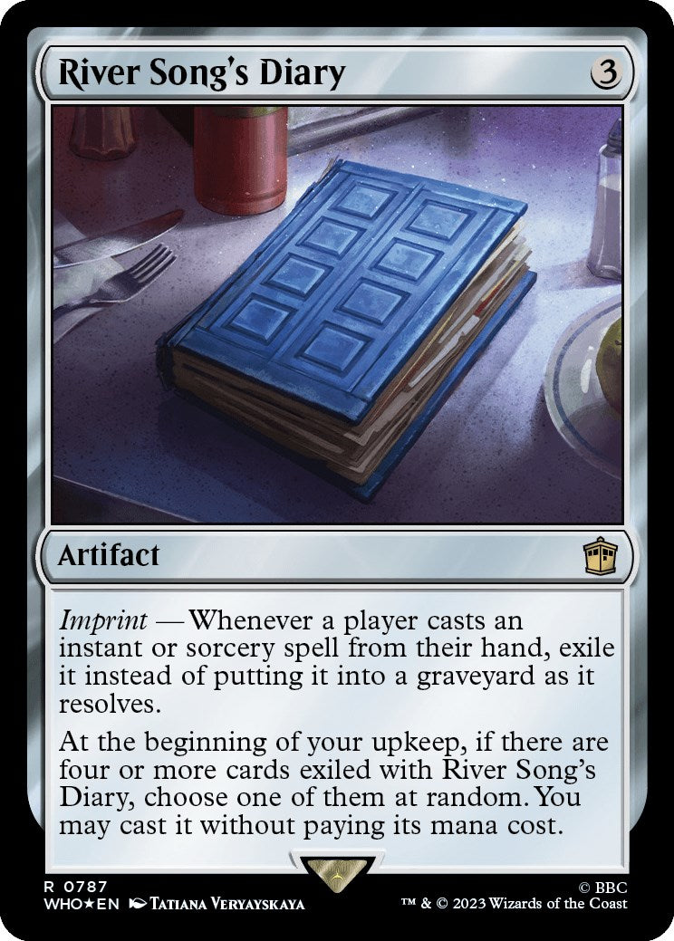 River Song's Diary (Surge Foil) [Doctor Who] | Jack's On Queen