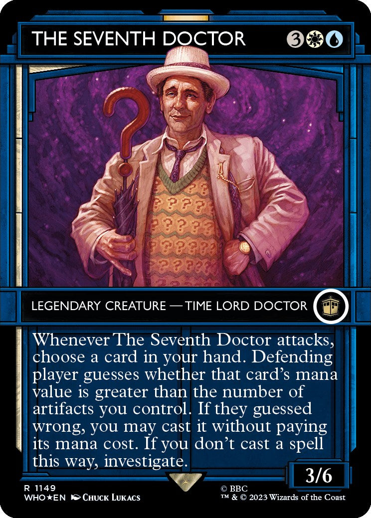 The Seventh Doctor (Showcase) (Surge Foil) [Doctor Who] | Jack's On Queen