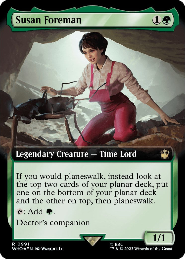 Susan Foreman (Extended Art) (Surge Foil) [Doctor Who] | Jack's On Queen