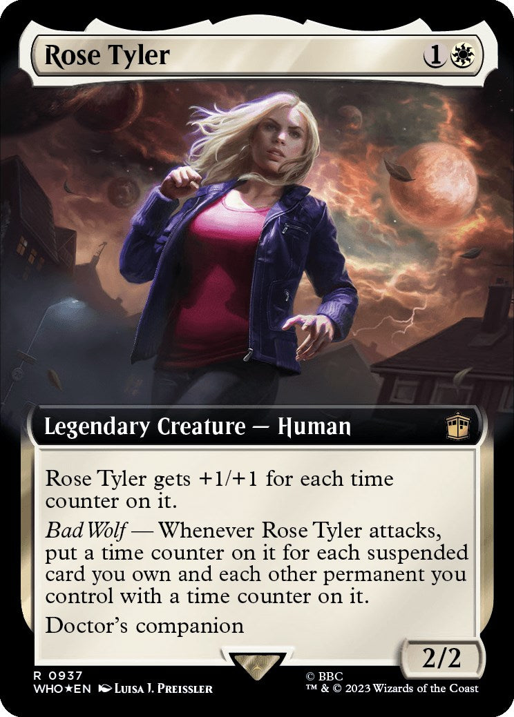 Rose Tyler (Extended Art) (Surge Foil) [Doctor Who] | Jack's On Queen