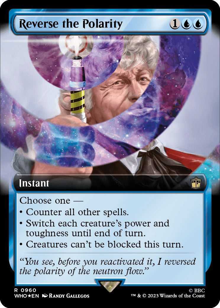 Reverse the Polarity (Extended Art) (Surge Foil) [Doctor Who] | Jack's On Queen