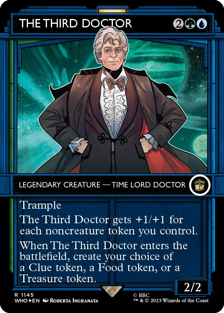 The Third Doctor (Showcase) (Surge Foil) [Doctor Who] | Jack's On Queen
