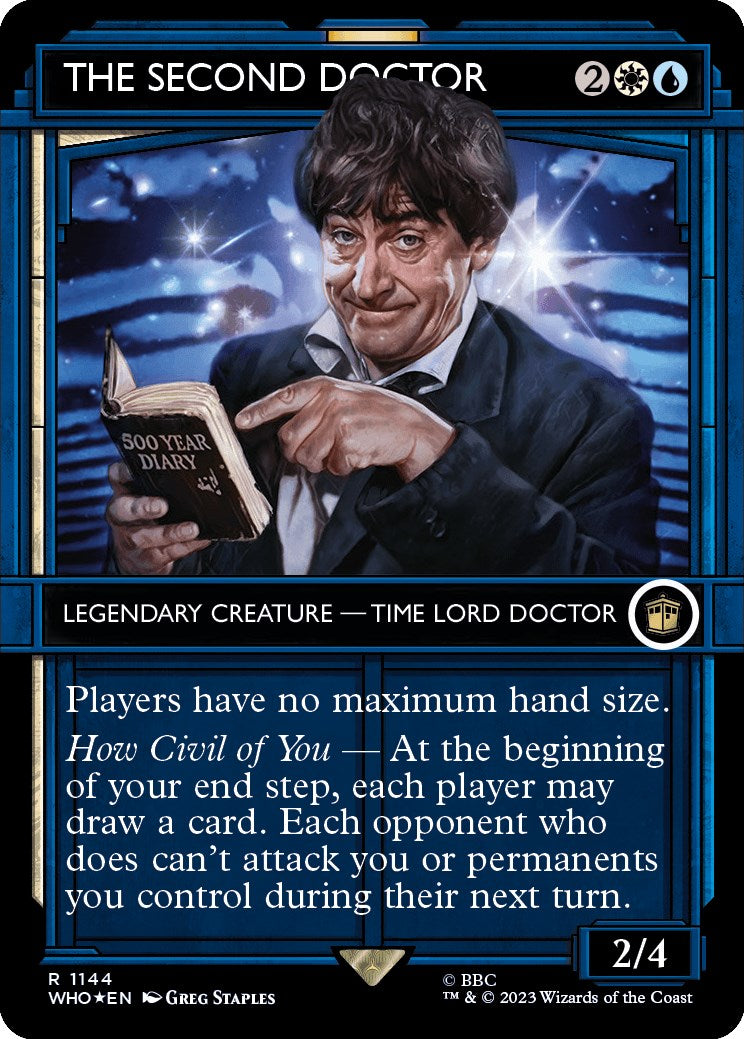 The Second Doctor (Showcase) (Surge Foil) [Doctor Who] | Jack's On Queen