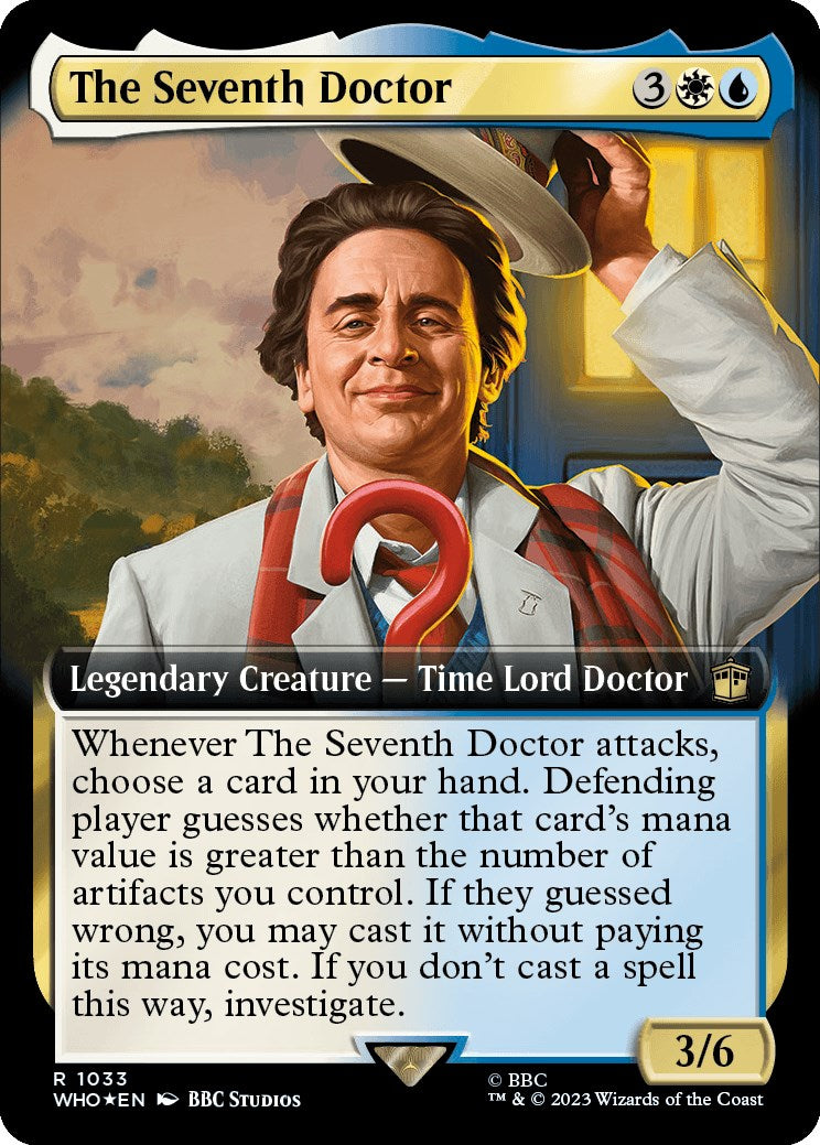 The Seventh Doctor (Extended Art) (Surge Foil) [Doctor Who] | Jack's On Queen