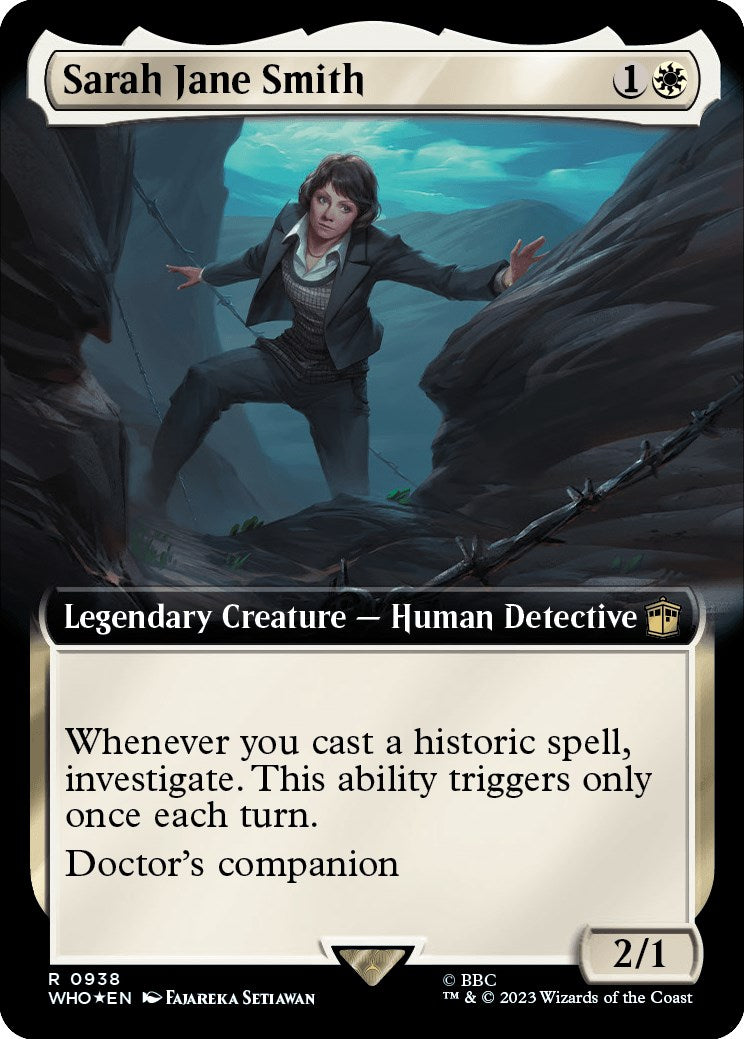 Sarah Jane Smith (Extended Art) (Surge Foil) [Doctor Who] | Jack's On Queen
