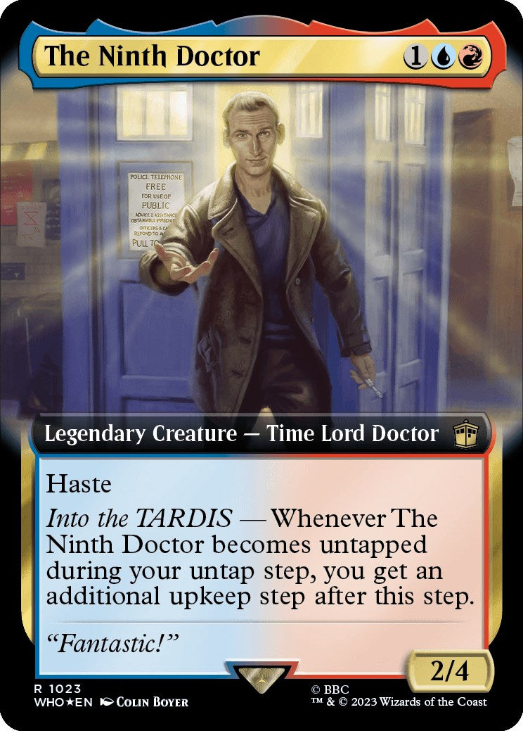 The Ninth Doctor (Extended Art) (Surge Foil) [Doctor Who] | Jack's On Queen