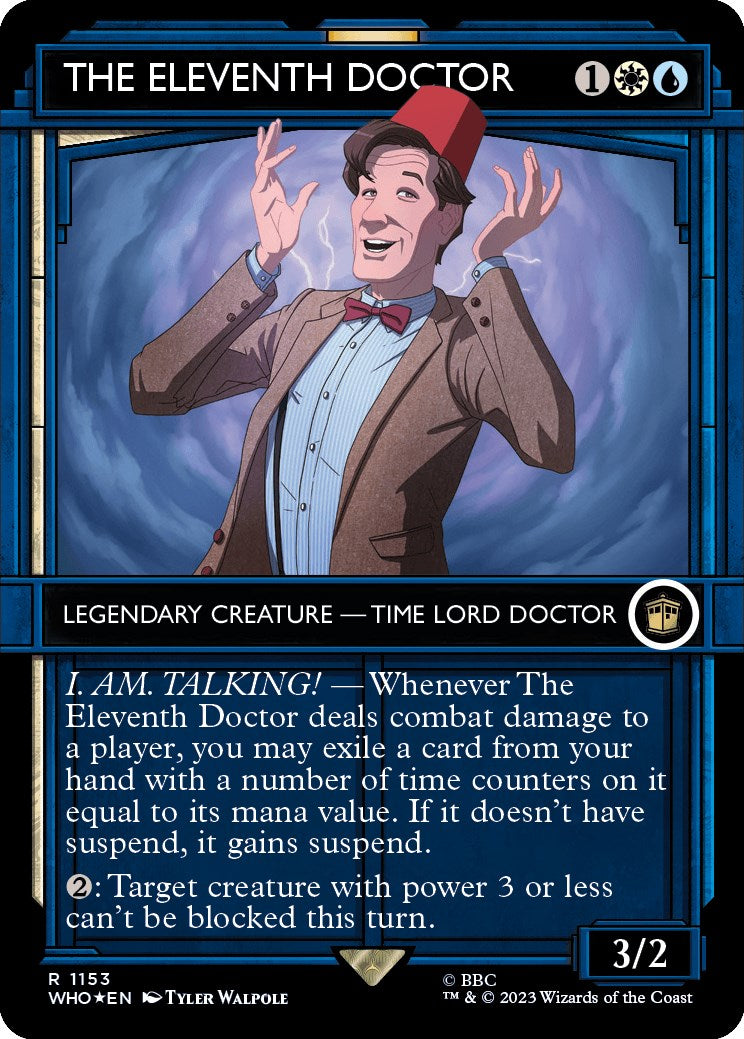 The Eleventh Doctor (Showcase) (Surge Foil) [Doctor Who] | Jack's On Queen