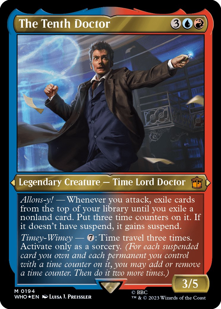 The Tenth Doctor (Display Commander) [Doctor Who] | Jack's On Queen