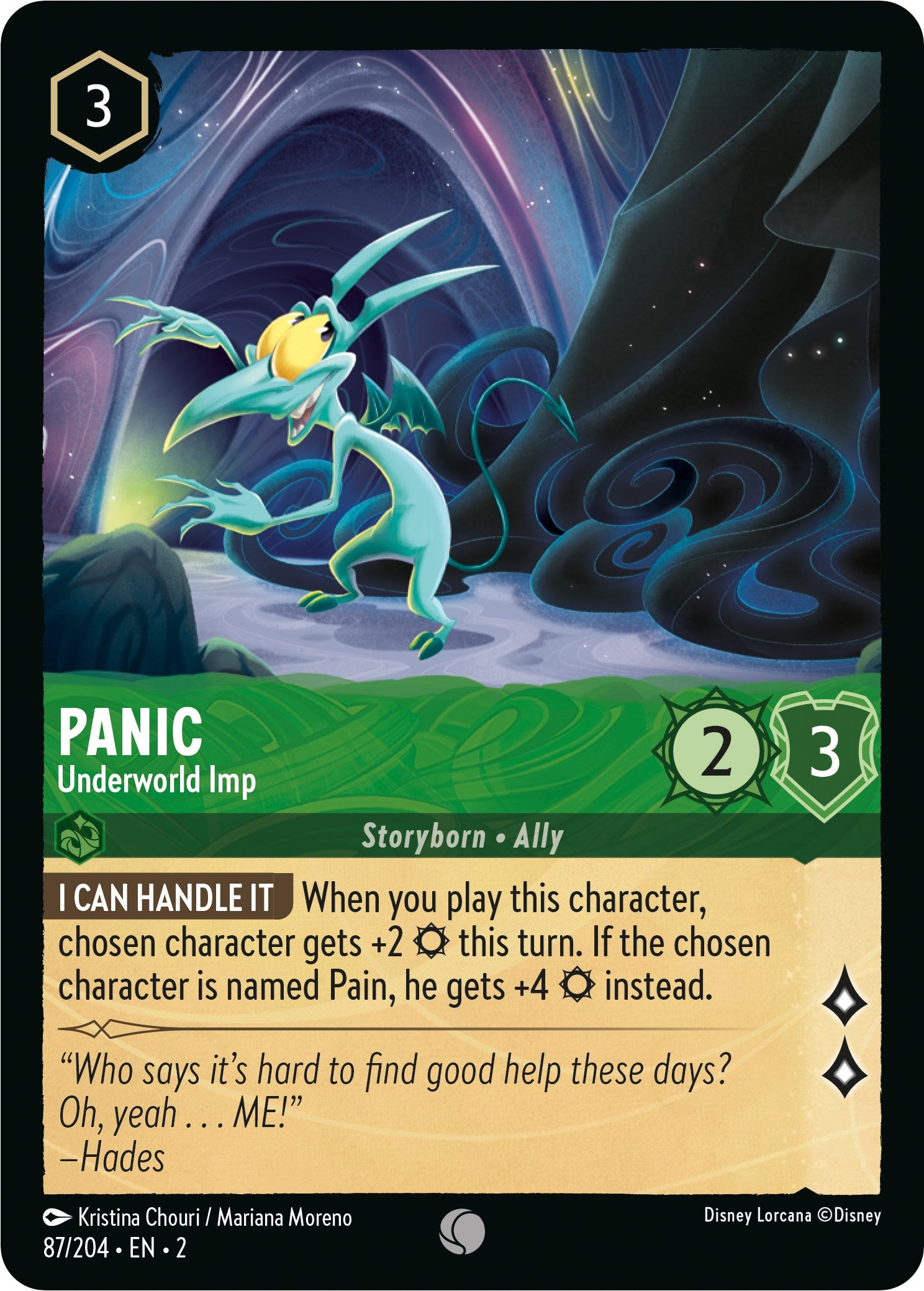 Panic - Underworld Imp (87/204) [Rise of the Floodborn] | Jack's On Queen