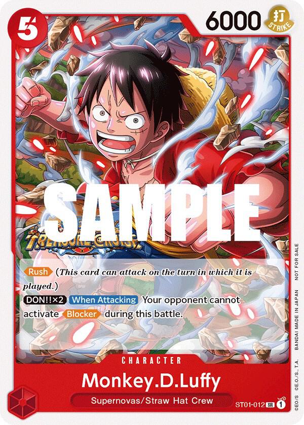 Monkey.D.Luffy (Tournament Pack Vol. 5) (ST01-012) [One Piece Promotion Cards] | Jack's On Queen