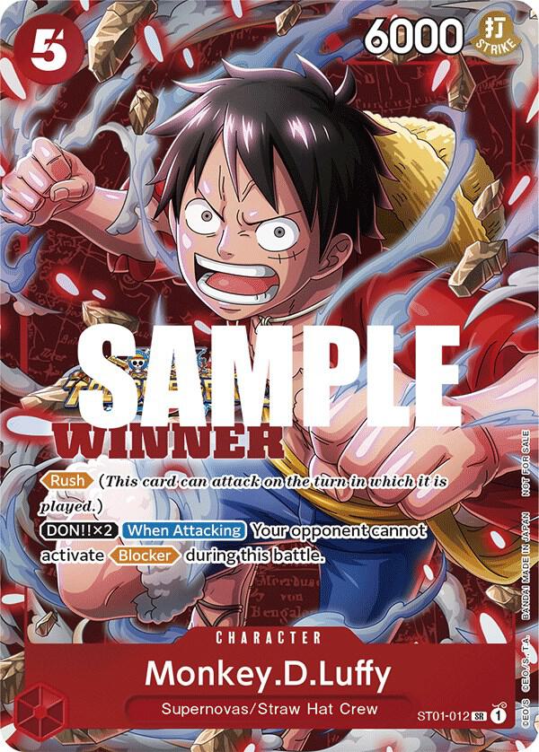 Monkey.D.Luffy (Winner Pack Vol. 5) (ST01-012) [One Piece Promotion Cards] | Jack's On Queen