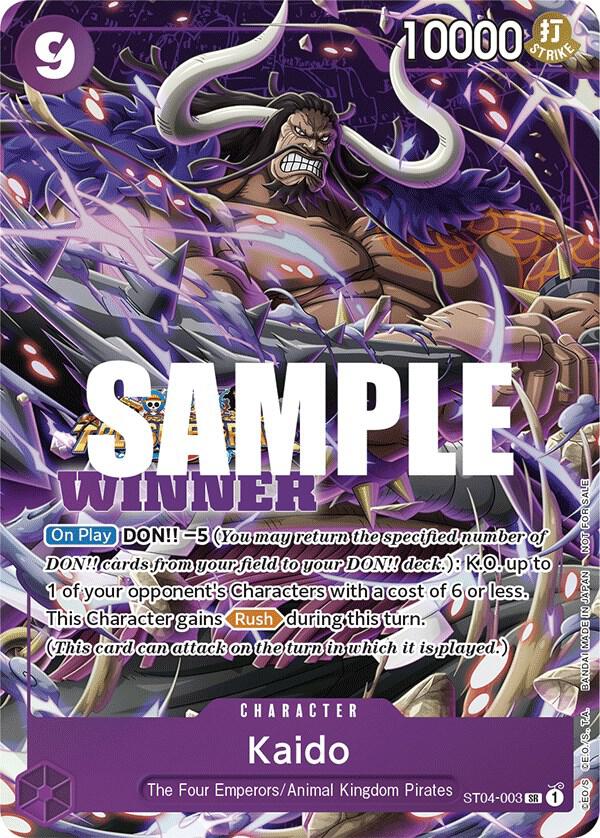 Kaido (Winner Pack Vol. 5) (ST04-003) [One Piece Promotion Cards] | Jack's On Queen