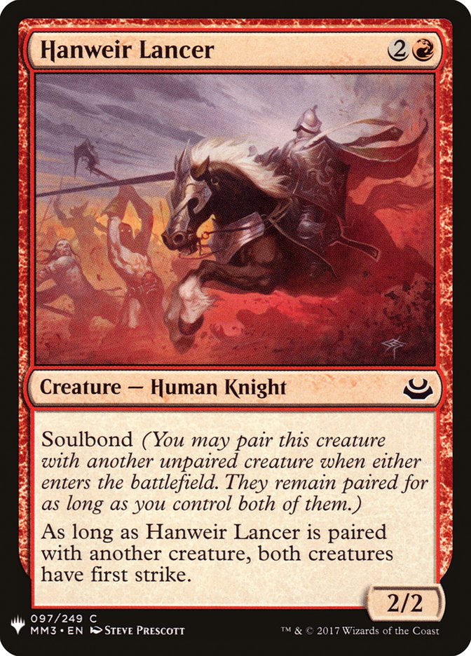 Hanweir Lancer [Mystery Booster] | Jack's On Queen