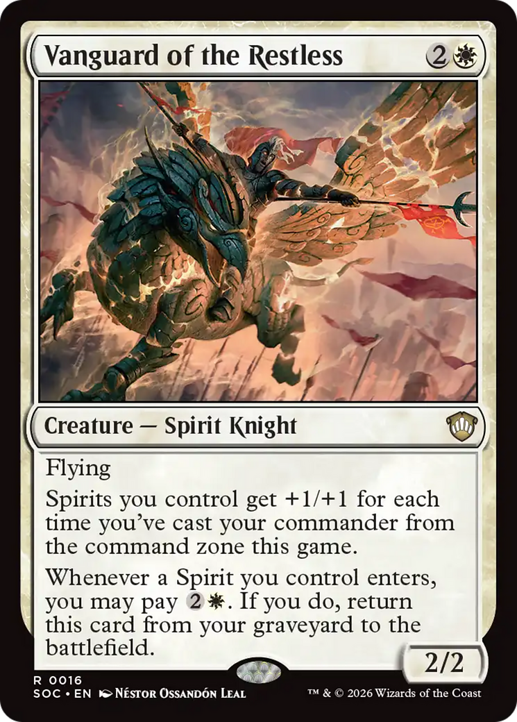 Vanguard of the Restless [Secrets of Strixhaven Commander] | Jack's On Queen