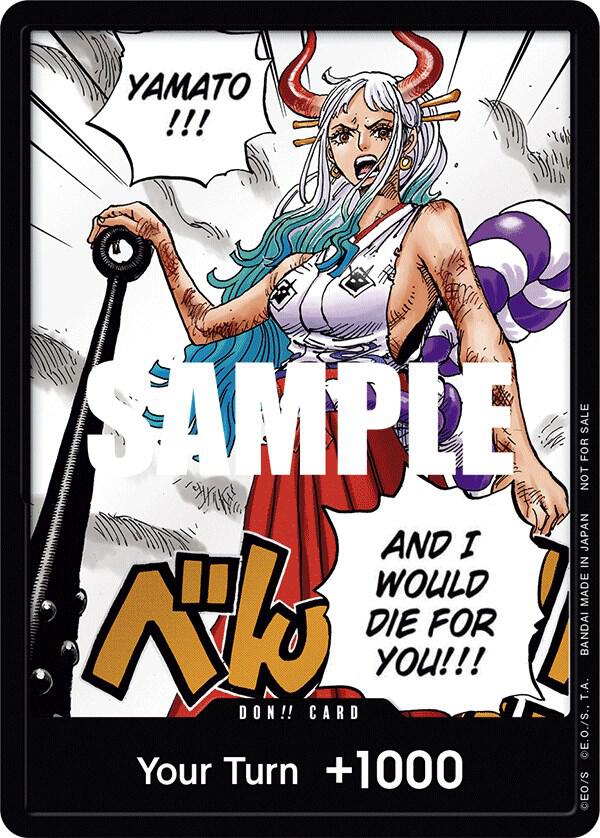 DON!! Card (Yamato) (1st Anniversary DON!! Card Pack) [One Piece Promotion Cards] | Jack's On Queen