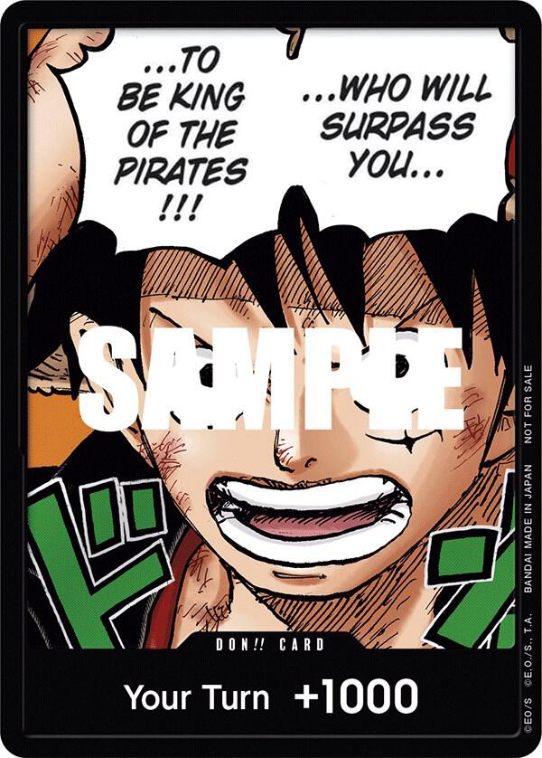 DON!! Card (Monkey.D.Luffy) (1st Anniversary DON!! Card Pack) [One Piece Promotion Cards] | Jack's On Queen