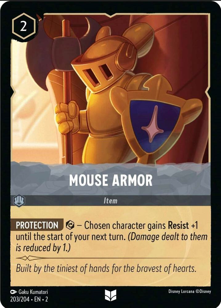 Mouse Armor (203/204) [Rise of the Floodborn] | Jack's On Queen