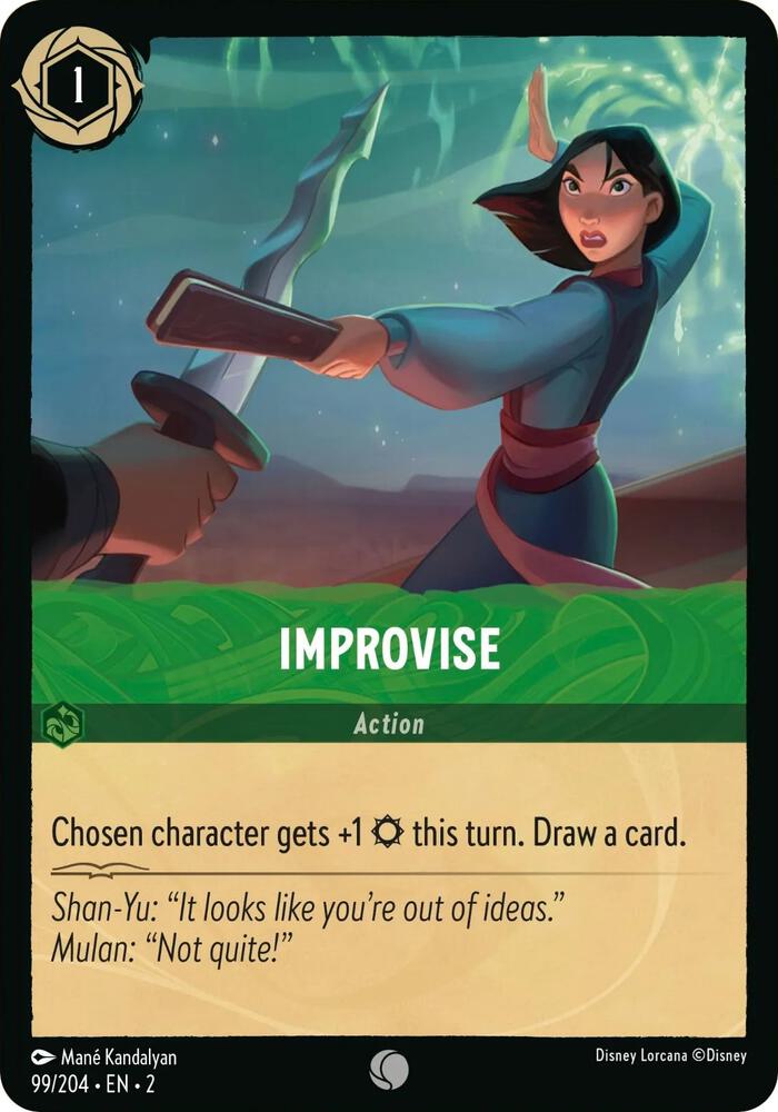 Improvise (99/204) [Rise of the Floodborn] | Jack's On Queen
