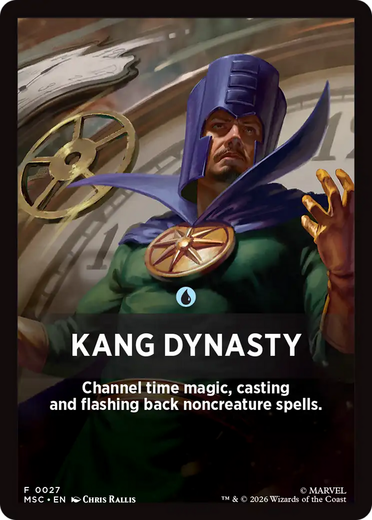 Kang Dynasty Theme Card [Marvel Super Heroes Commander] | Jack's On Queen