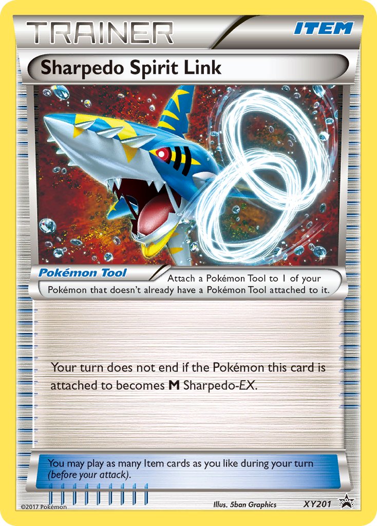 Sharpedo Spirit Link (XY201) [XY: Black Star Promos] | Jack's On Queen