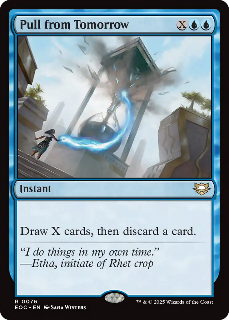 Pull from Tomorrow [Edge of Eternities Commander] | Jack's On Queen
