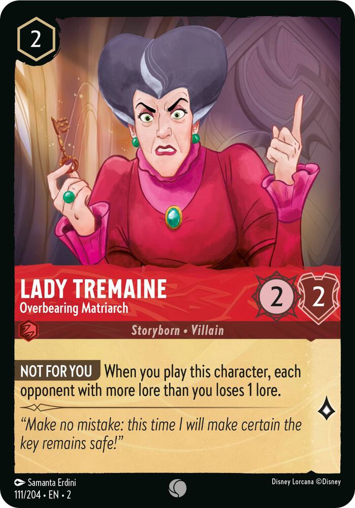 Lady Tremaine - Overbearing Matriarch (111/204) [Rise of the Floodborn] | Jack's On Queen