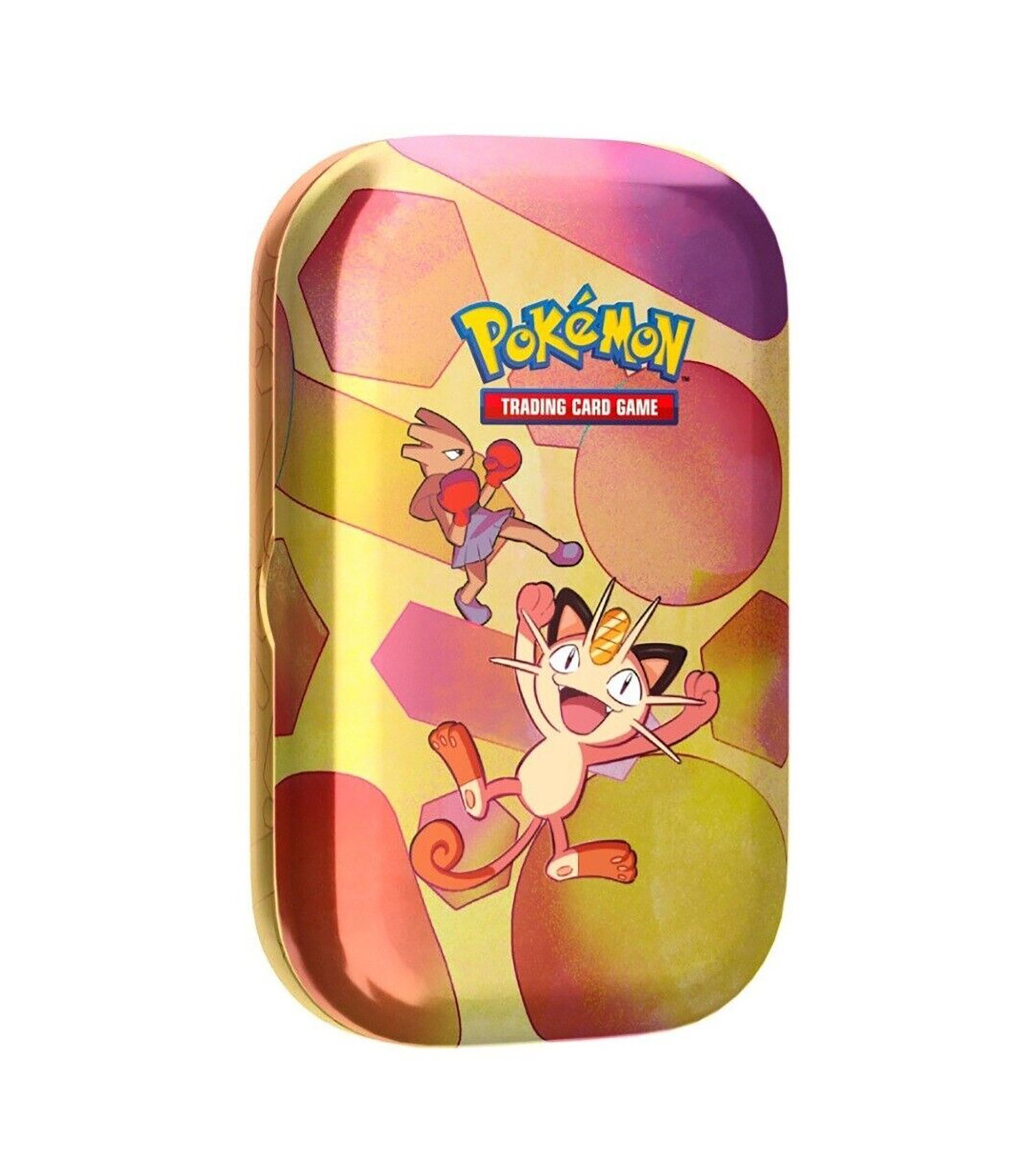 Scarlet & Violet: 151 - Mini Tin (Hitmonchan & Meowth) | Jack's On Queen