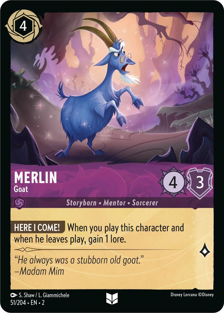Merlin - Goat (51/204) [Rise of the Floodborn] | Jack's On Queen