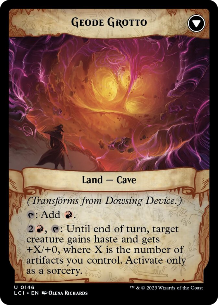 Dowsing Device // Geode Grotto [The Lost Caverns of Ixalan] | Jack's On Queen