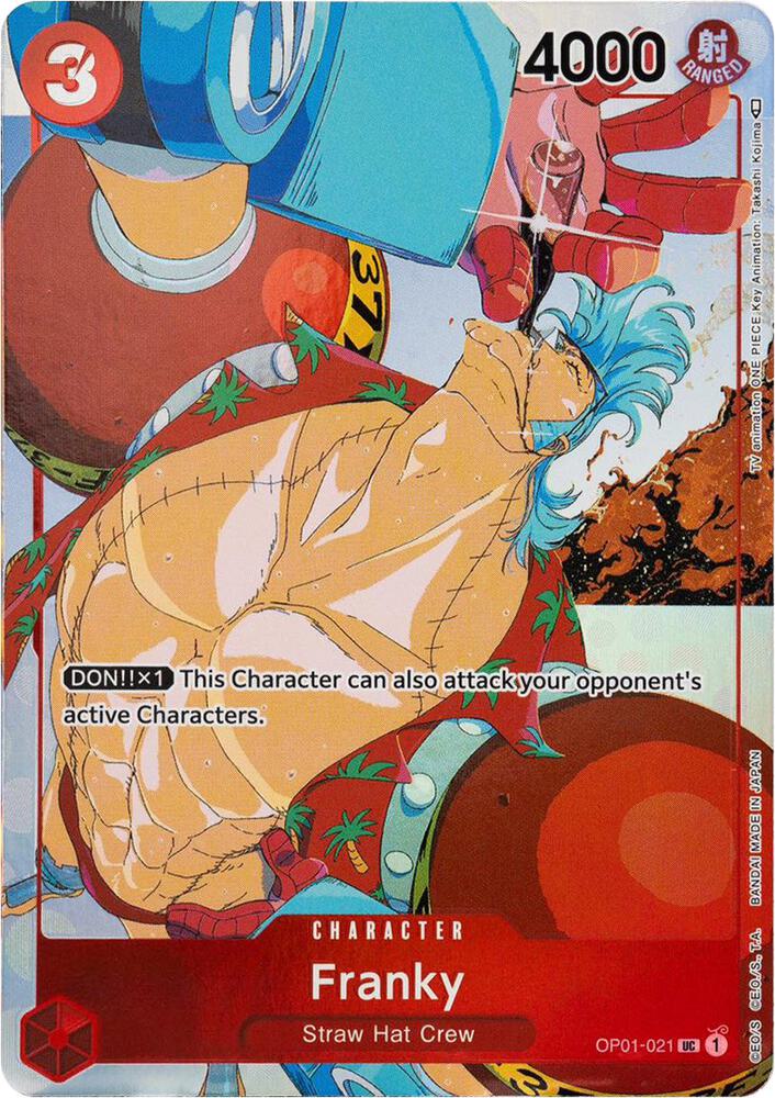 Franky (Gift Collection 2023) (OP01-021) [One Piece Promotion Cards] | Jack's On Queen