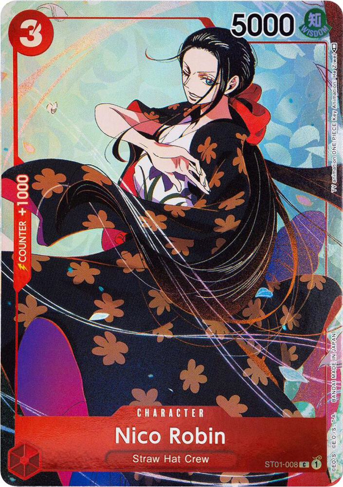 Nico Robin (Gift Collection 2023) (ST01-008) [One Piece Promotion Cards] | Jack's On Queen