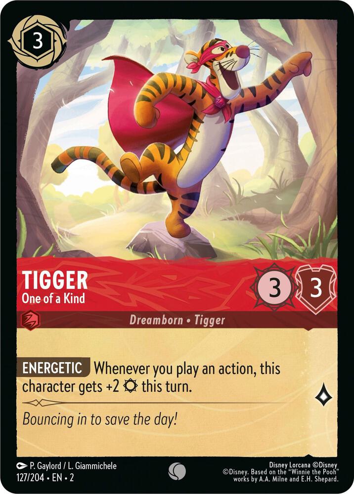 Tigger - One of a Kind (127/204) [Rise of the Floodborn] | Jack's On Queen