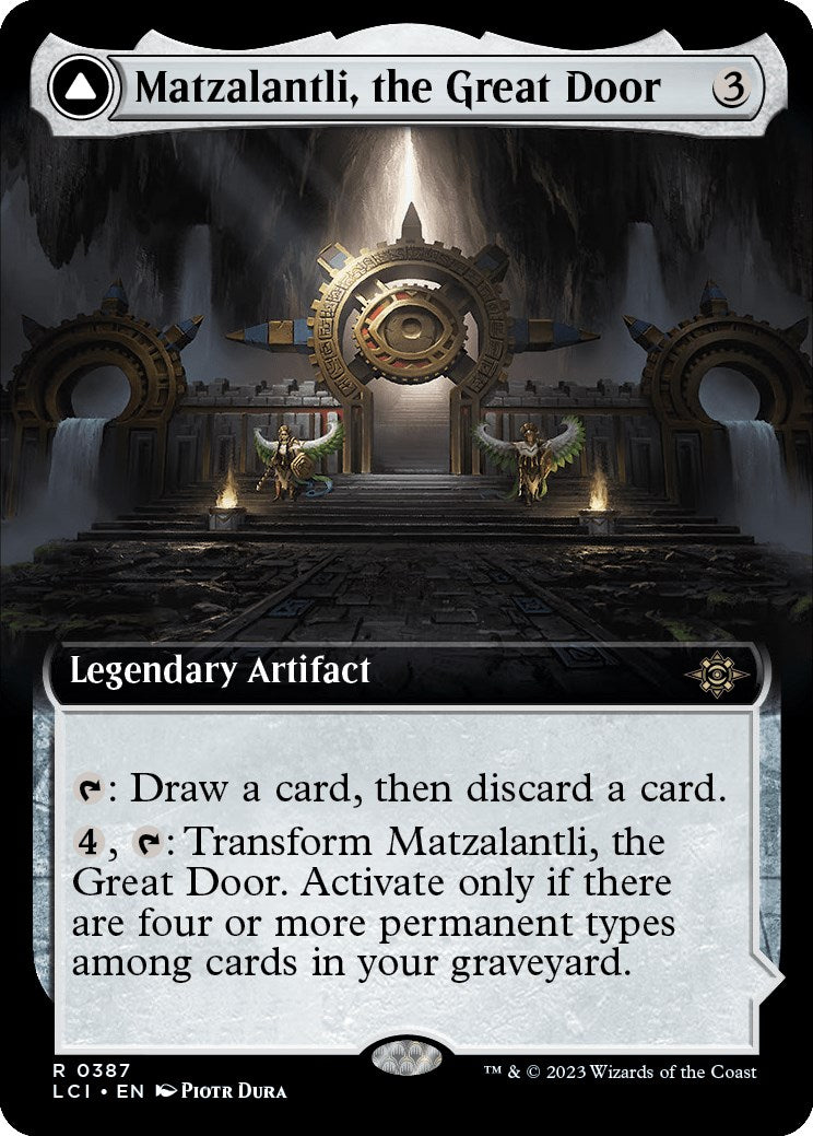 Matzalantli, the Great Door // The Core (Extended Art) [The Lost Caverns of Ixalan] | Jack's On Queen