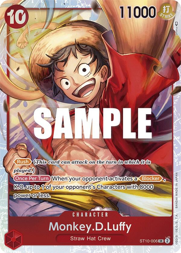 Monkey.D.Luffy (006) (ST10-006) [Ultra Deck: The Three Captains] | Jack's On Queen