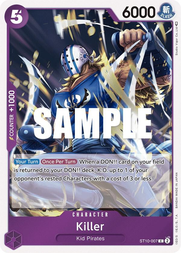 Killer (ST10-007) [Ultra Deck: The Three Captains] | Jack's On Queen
